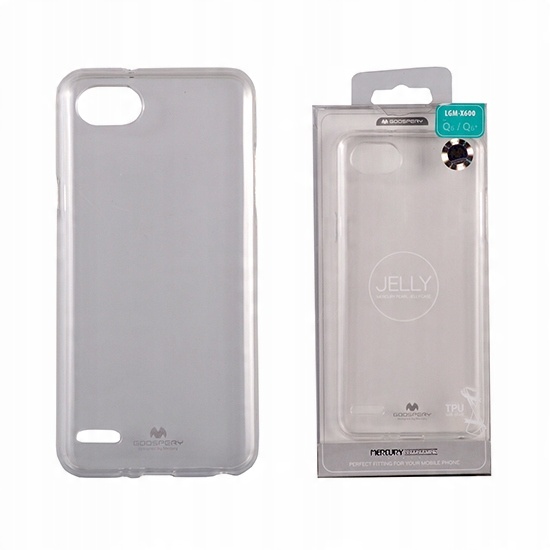 

Mercury Jelly Case Lg Q6 X600 Clear Przezroczysty