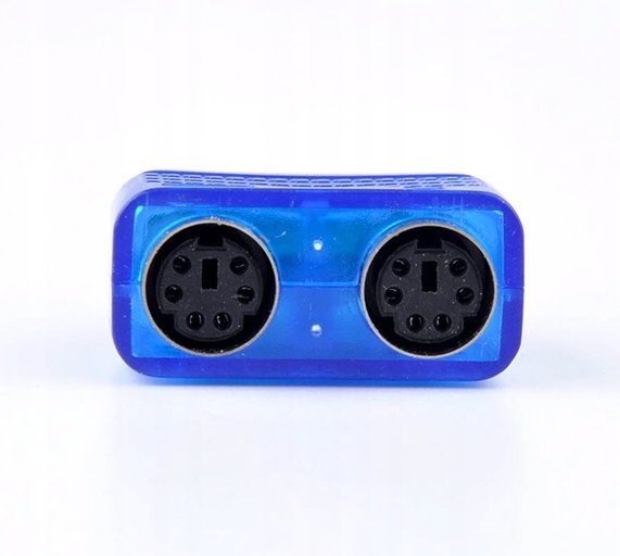 ADAPTER 2xPS2 KLAWIATURA + MYSZ PS/2 PS2 do USB Zastosowanie Mysz