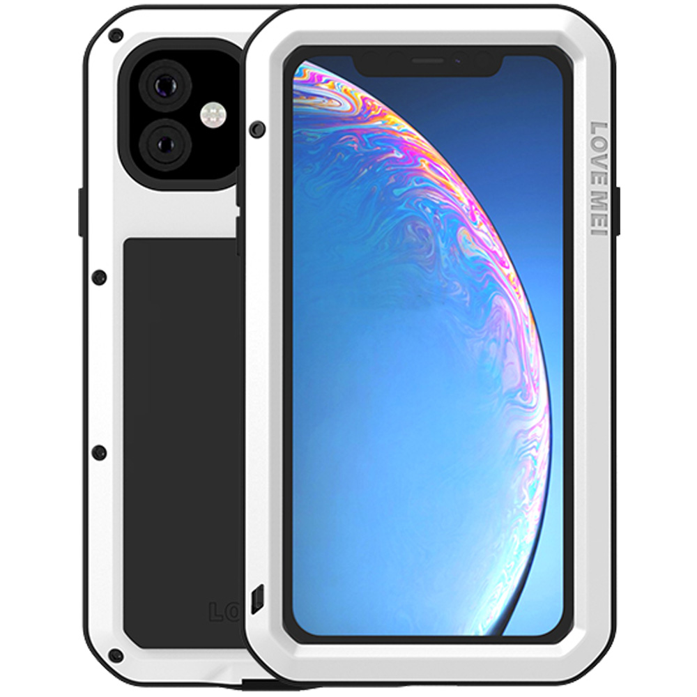 

Etui + szkło do iPhone 11, pokrowiec, Love Mei P