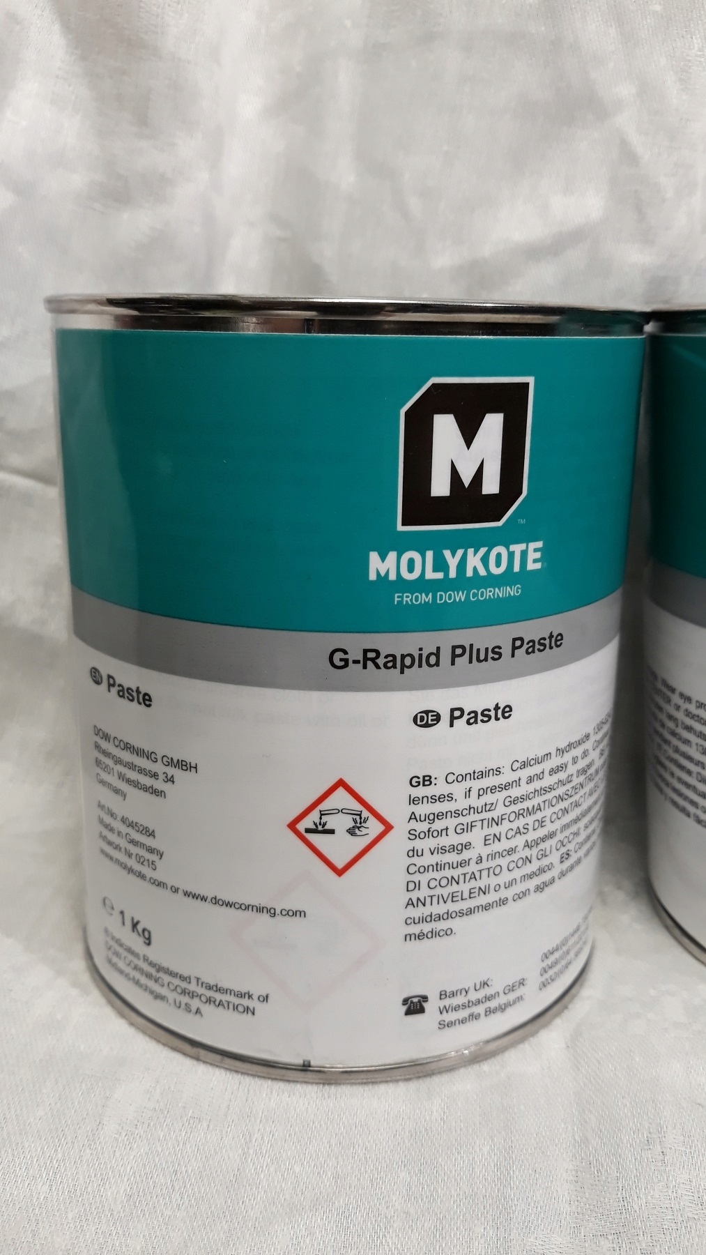 Smar do hamulców Molykote G-Rapid PLus 1kg. Lublin Rodzaj smar grafitowy