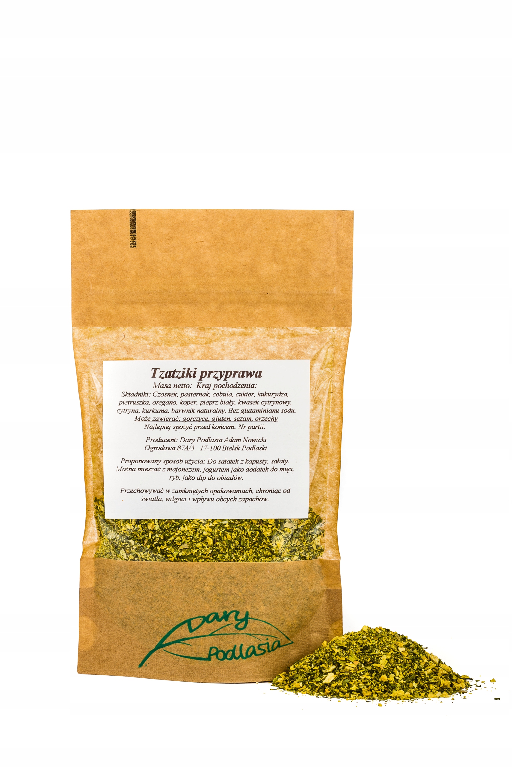 Tzatziki Cacyki (Bez GLU) - 50g - Dary Podlasia