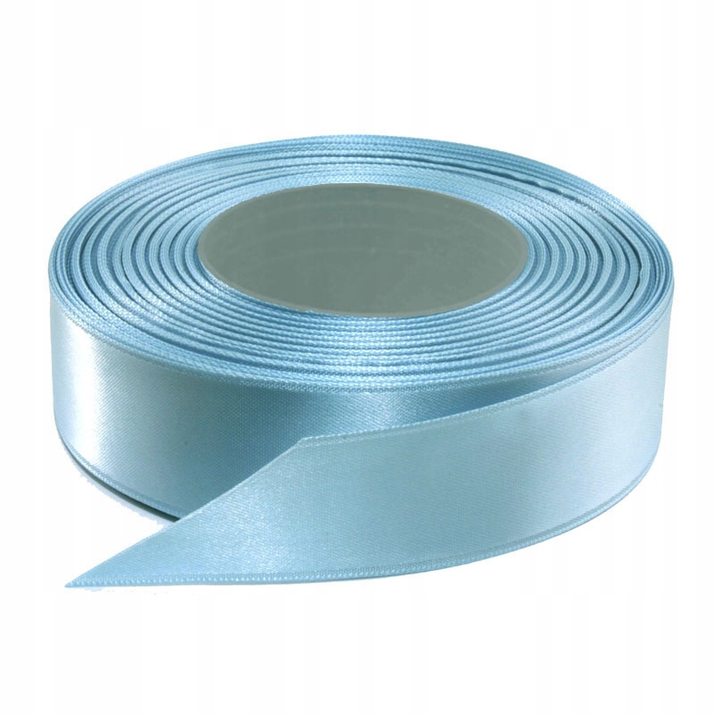 

Wstążka Tasiemka Satynowa 25MM 32M Błękitna