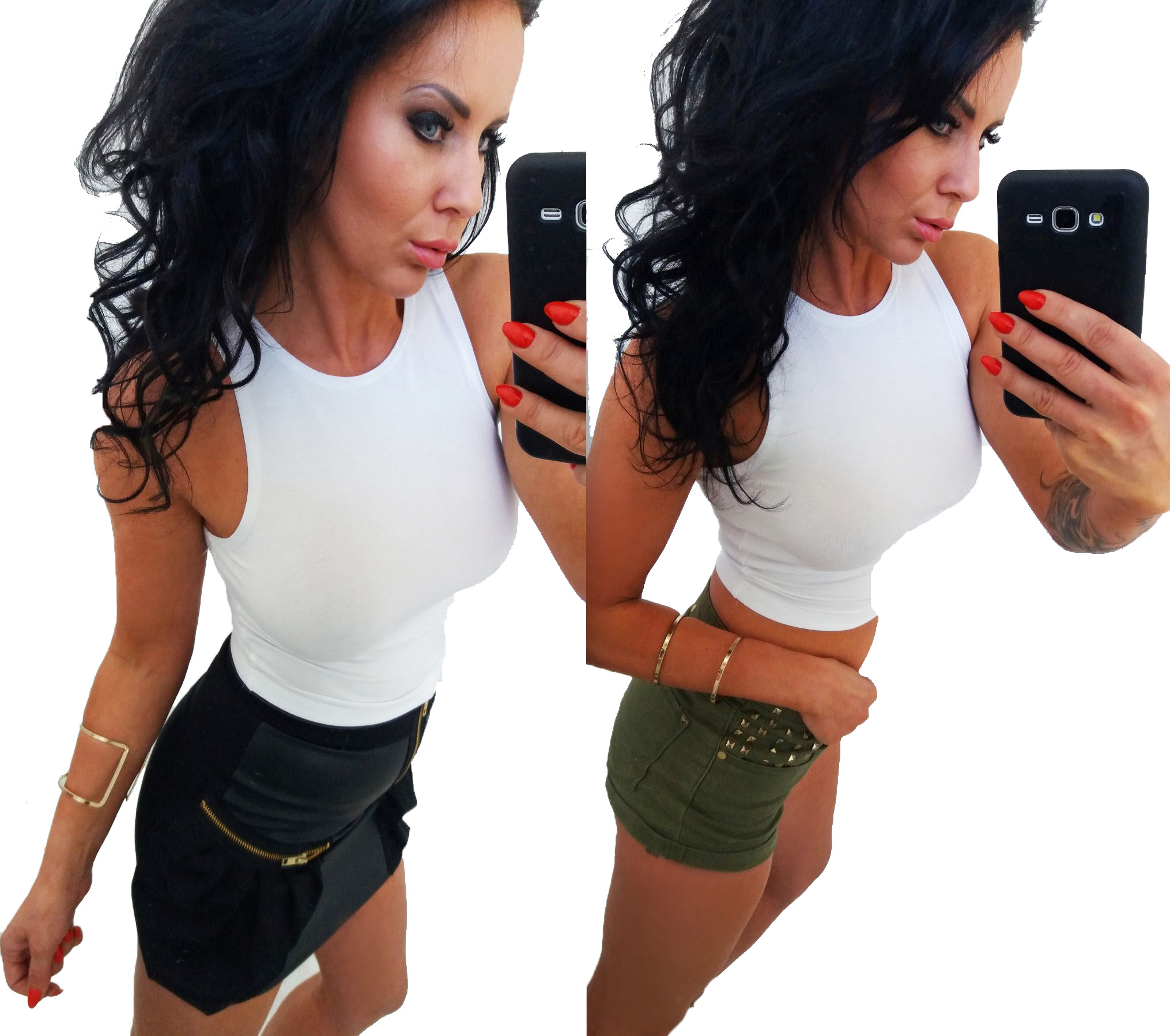 

LipMar... krótka bluzka top Must Have M 38