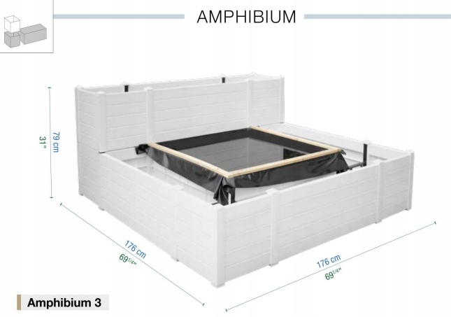 Kwietnik Modułowy, oczko wodne Marka inna
