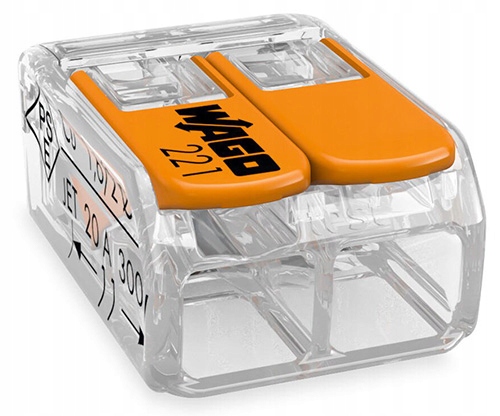 

Wago 221-412 Szybkozłączka 2x0,14-4 Złączka 10SZT