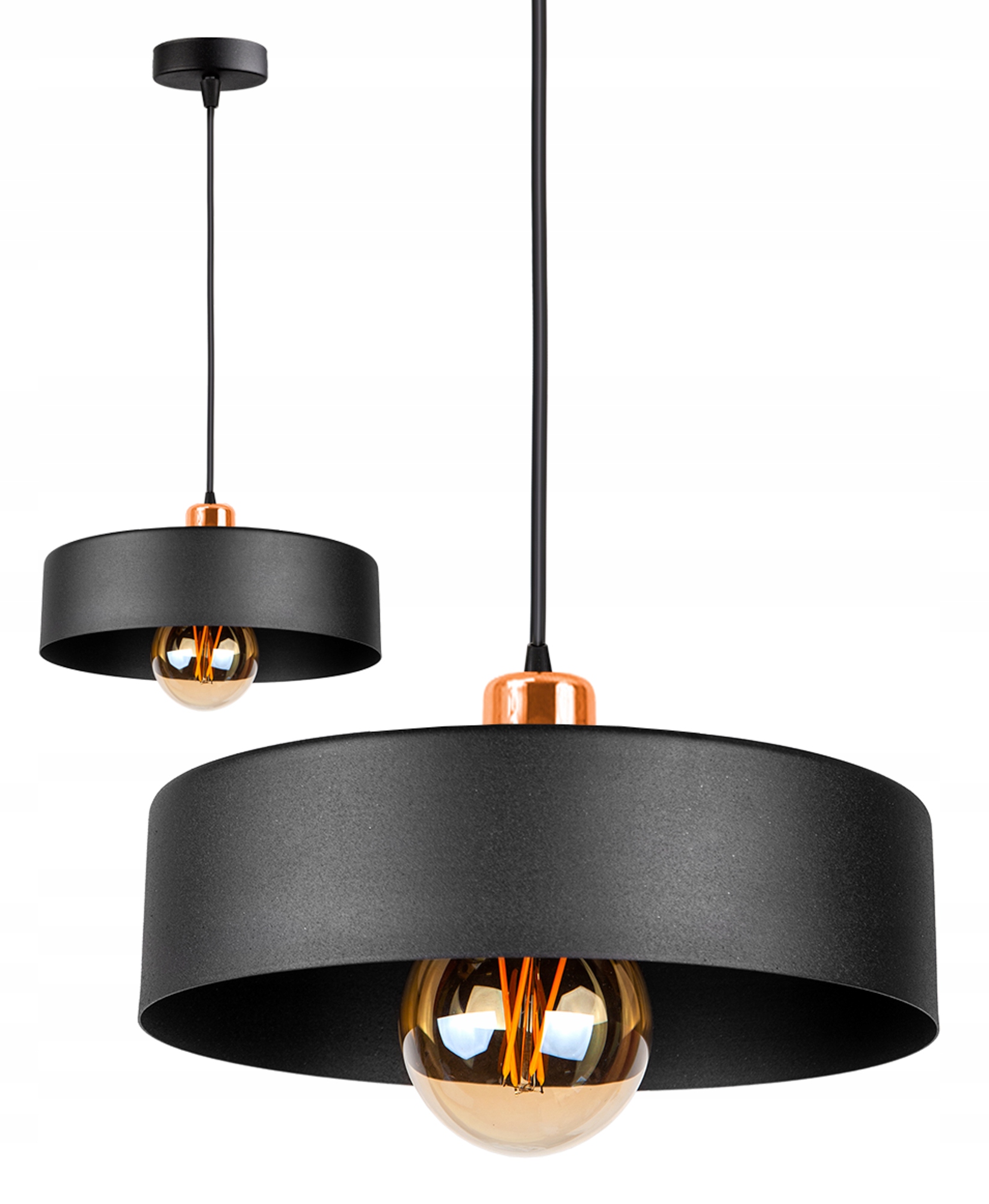 

Lampa Sufitowa Plafon Żyrandol Edison Loft Led