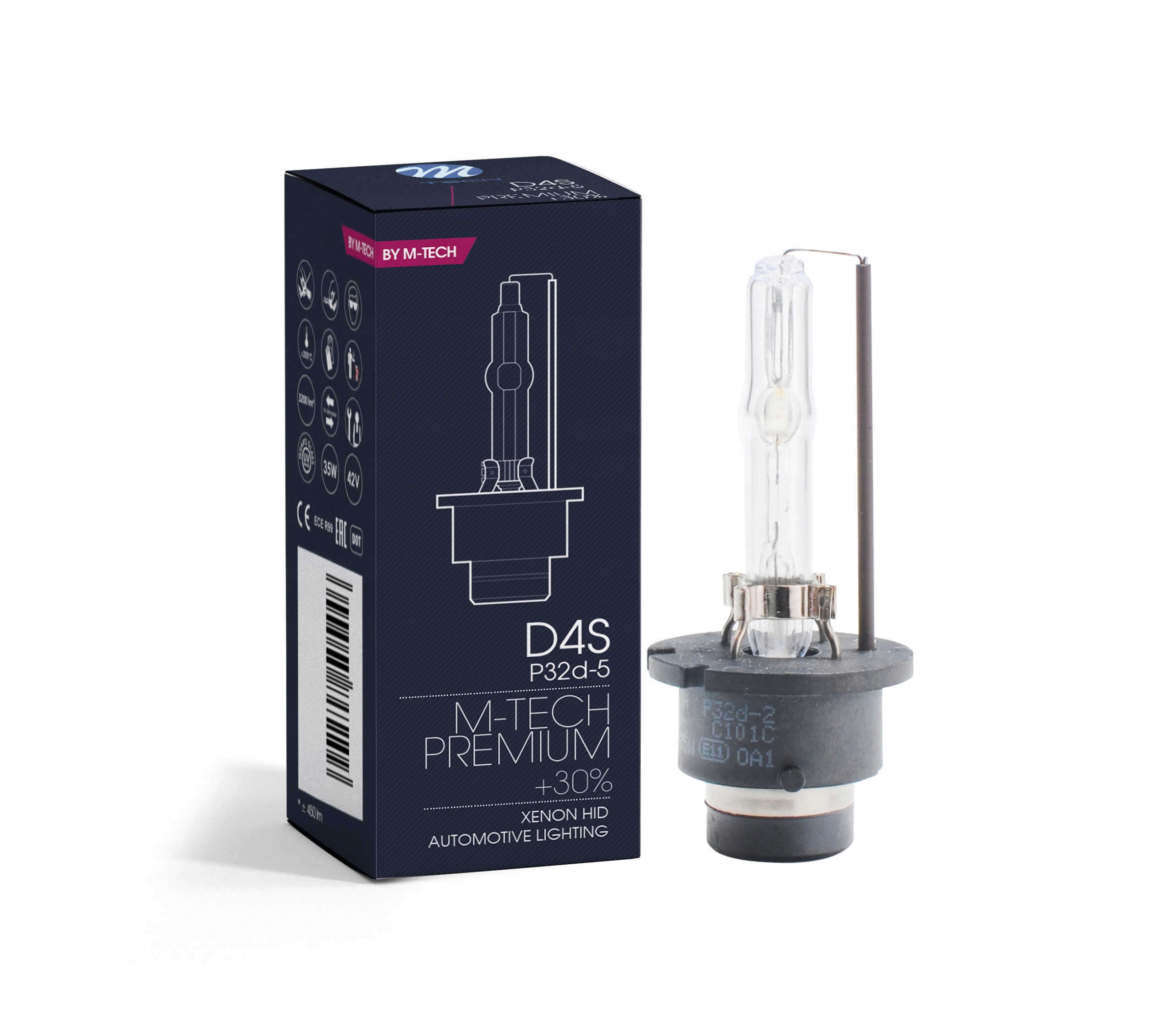

Żarnik Xenon D4S 4300k Premium M-tech