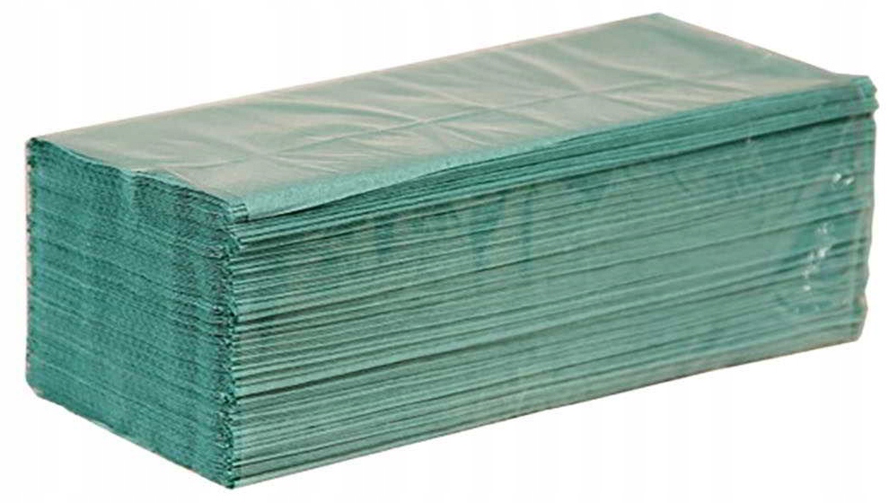 ZZ uterák zelený recyklovaný papier 1 vrstva 200 ks.