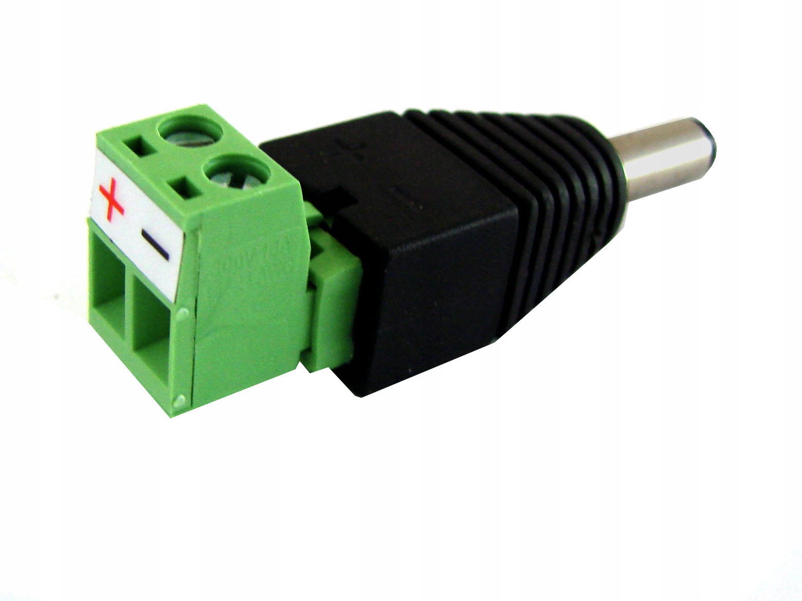 

Wtyk Zasilacza Cctv Skręcany 2.1/5.5mm Do Kamer
