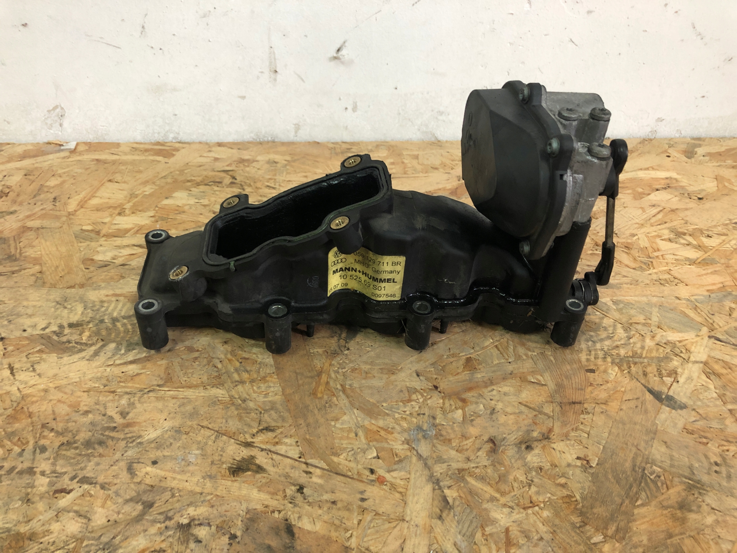 059129711BR 059129086H - A4 A6 2.7 3.0 TDI впускной коллектор + регулятор клапанов