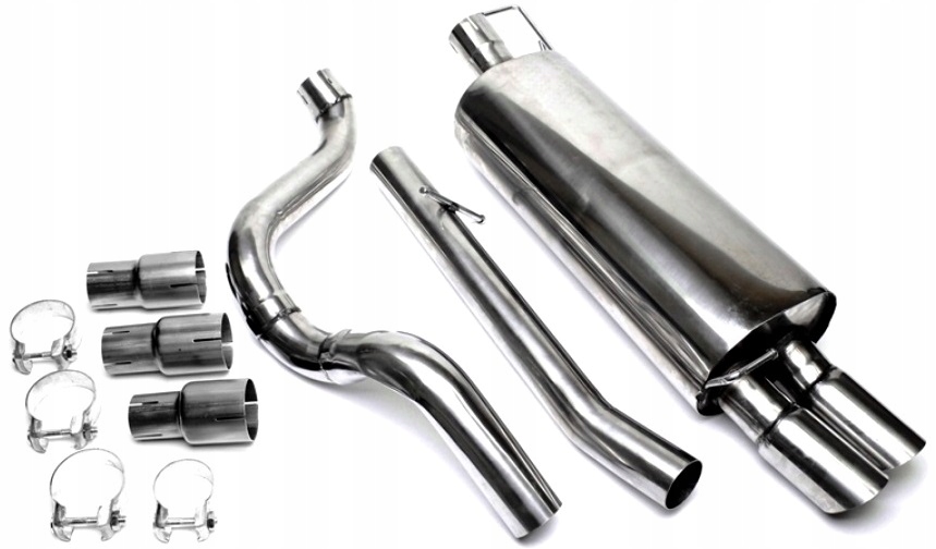 

Audi A3 8L sportowy układ wydechowy Catback 2x76mm