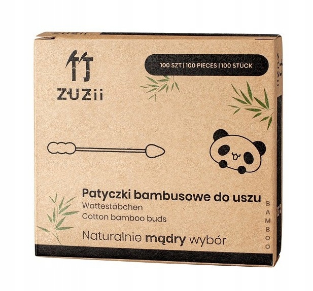 

Patyczki kosmetyczne bambusowe do makijażu Zuzii