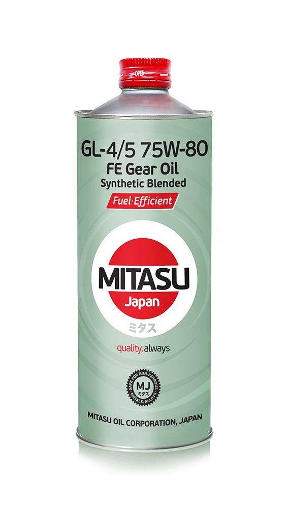 

Mitasu Fe Gear Oil Gl- 4/5 75W-80 1L