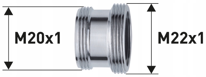 Adaptér pro vodovodní kohoutek Neoperl M20x1/M22x1