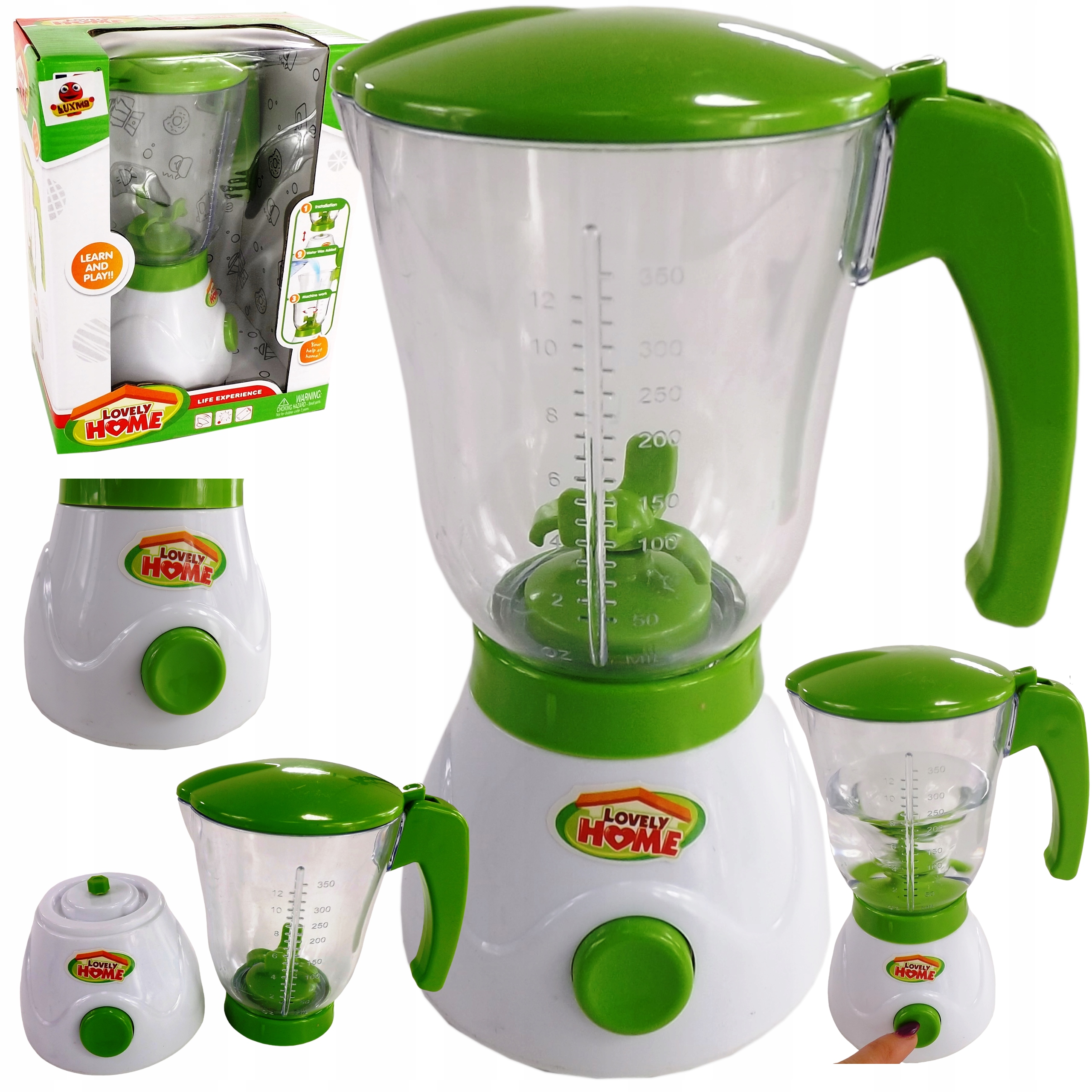 

Blender Dla Dzieci Robot Agd Na Baterie 3212 Z