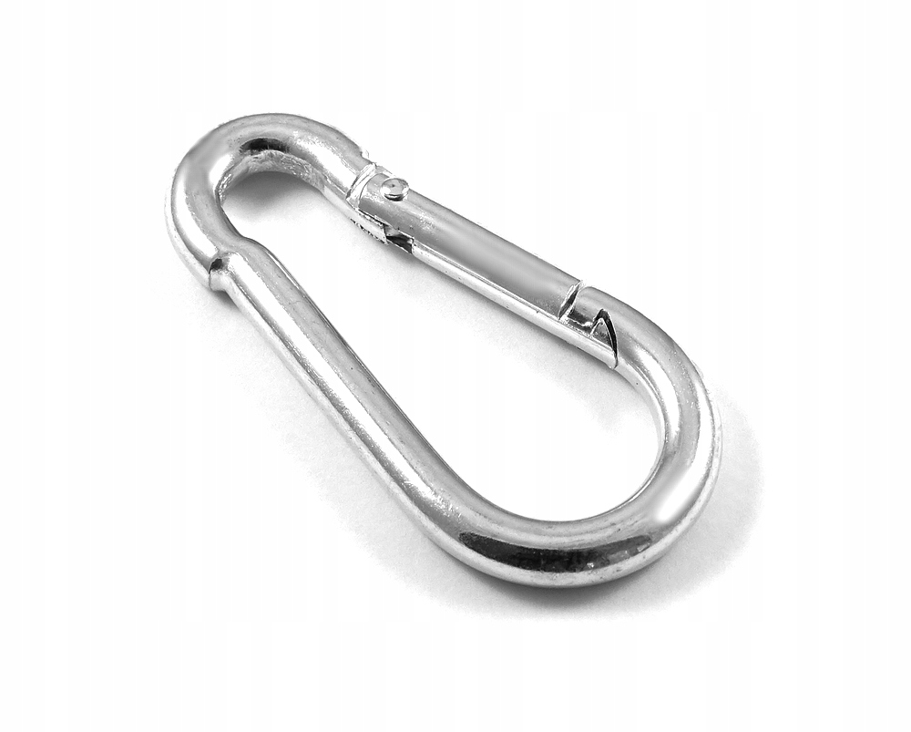 Karabińczyk strażacki karabinek 6x60 60mm Ocynk