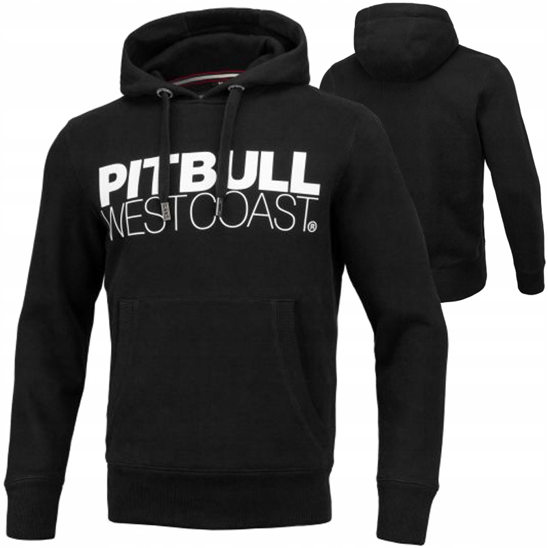 

Pit Bull bluza Tnt kaptur black + wlepa Ari roz M