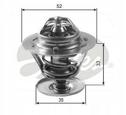 GATES TERMOSTAT FORD ESCORT 1,6-1,8 90-00/FOCUS Producent części Gates