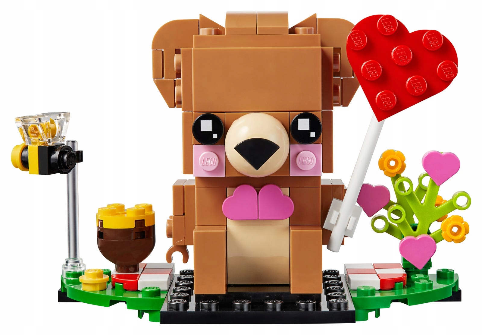 LEGO 40379 BrickHeadz Walentynkowy miś Marka LEGO