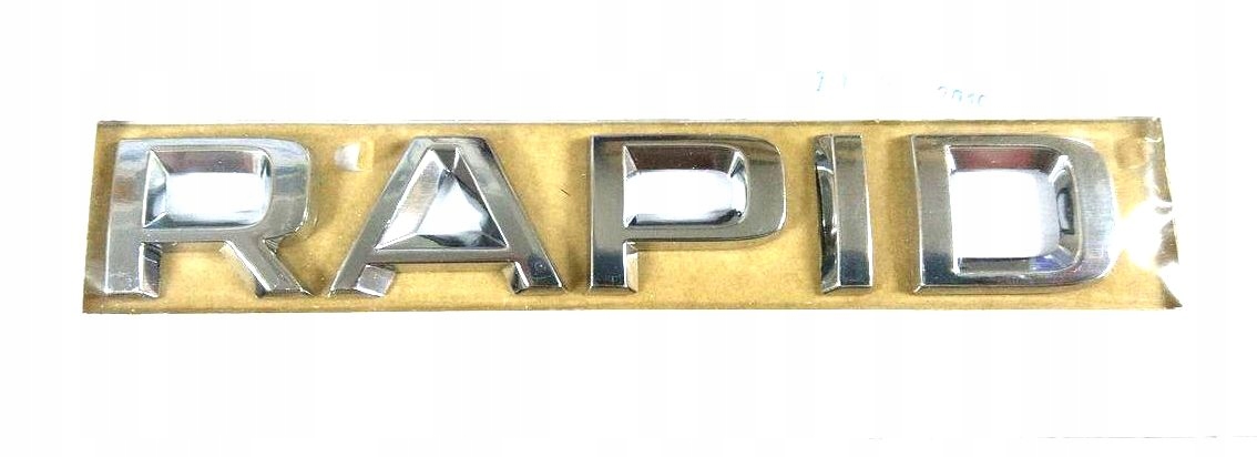 EMBLEMAT ZNAK NAPIS SKODA RAPID 5JA853687A ORG