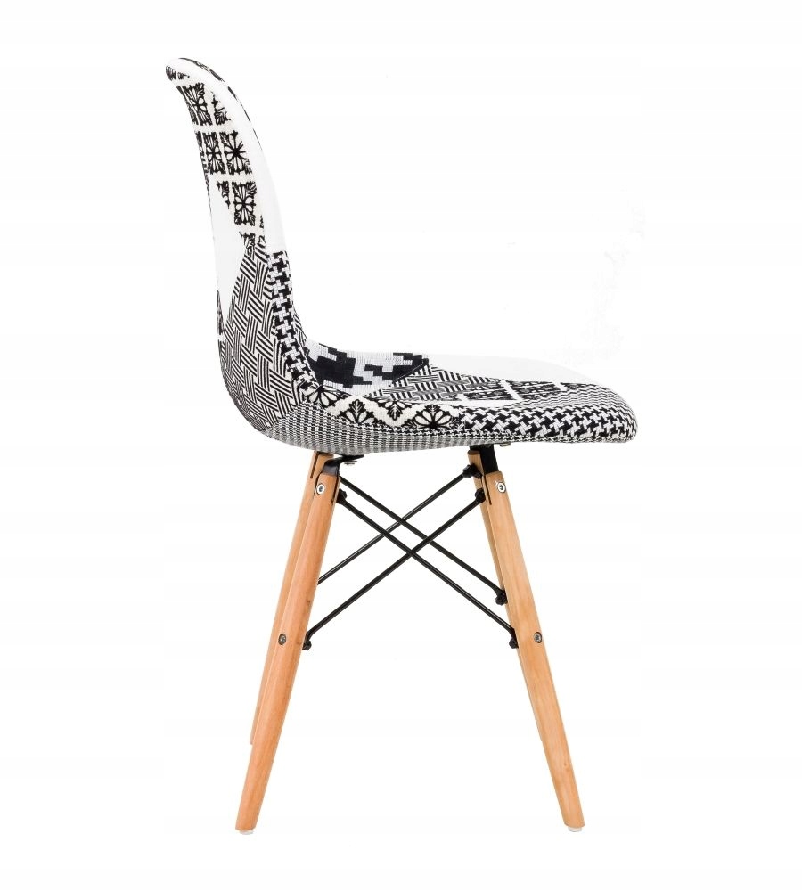 KRZESŁO PATCHWORK drewniane NITOS 18 Kod producenta NITOS 18