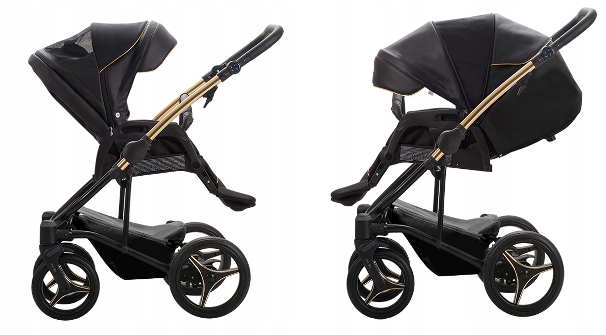 WÓZEK BEBETTO TORINO SI 01 ZŁOTO 3W1 CARLO 0+ Liczba kół 4