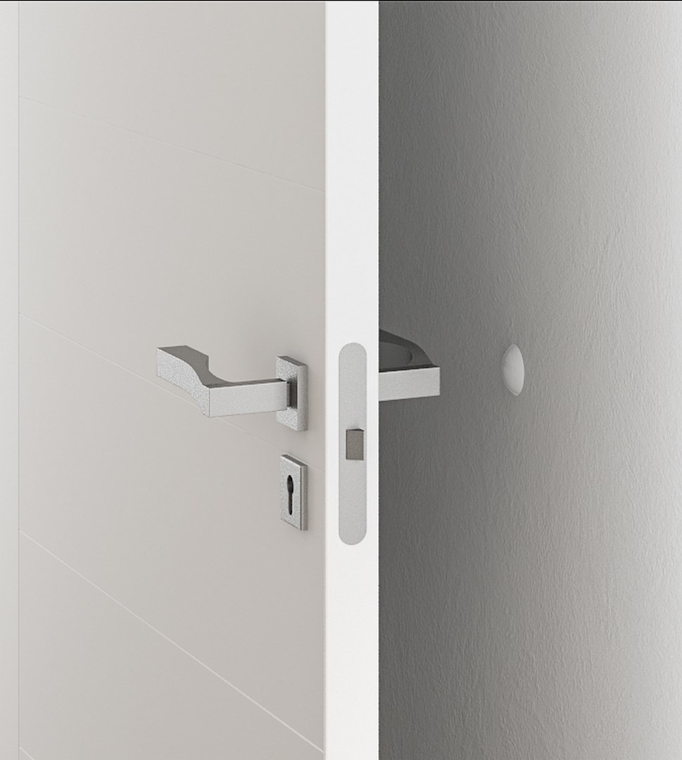 3 szt ODBOJNIK DO DRZWI odbój stoper drzwi stalowy Średnica 10.2 cm