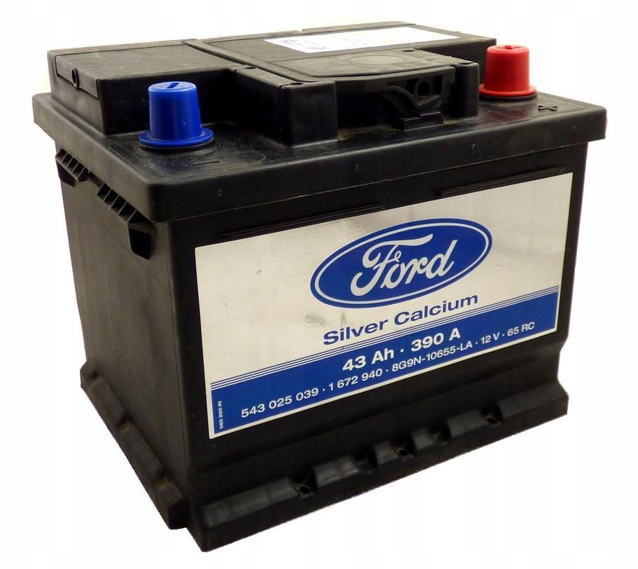 AKUMULATOR FORD ORYGINAŁ 12V 43Ah 390A