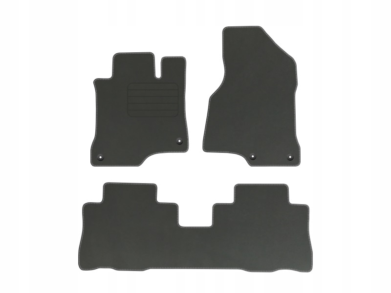 Chevrolet Captiva II velurové koberce Comf grafit