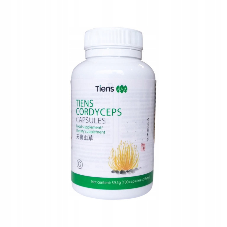 

Cordyceps Kordyceps Tiens 100 kapsułek 500mg