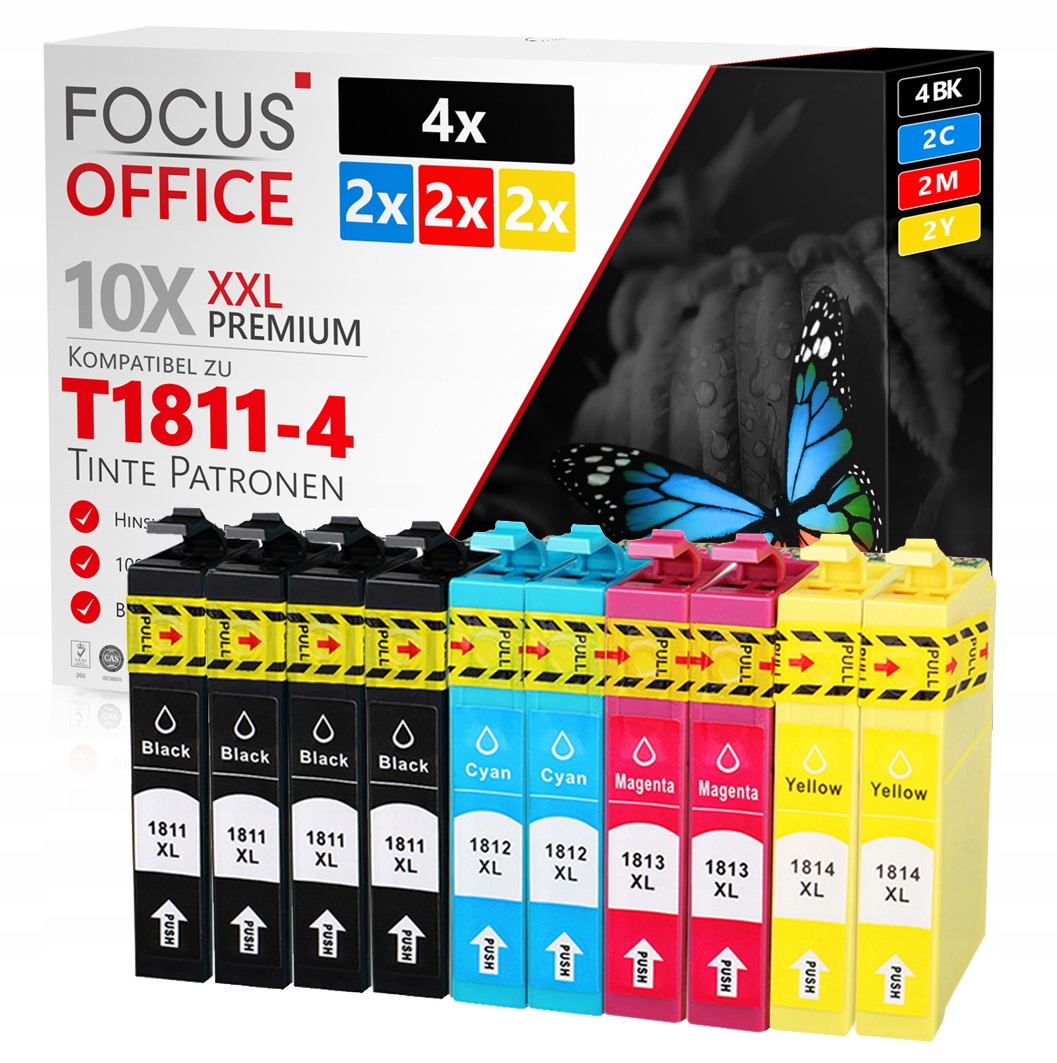 

10x T1811 18XL XP212 XP215 XP312 XP315 XP415 XL