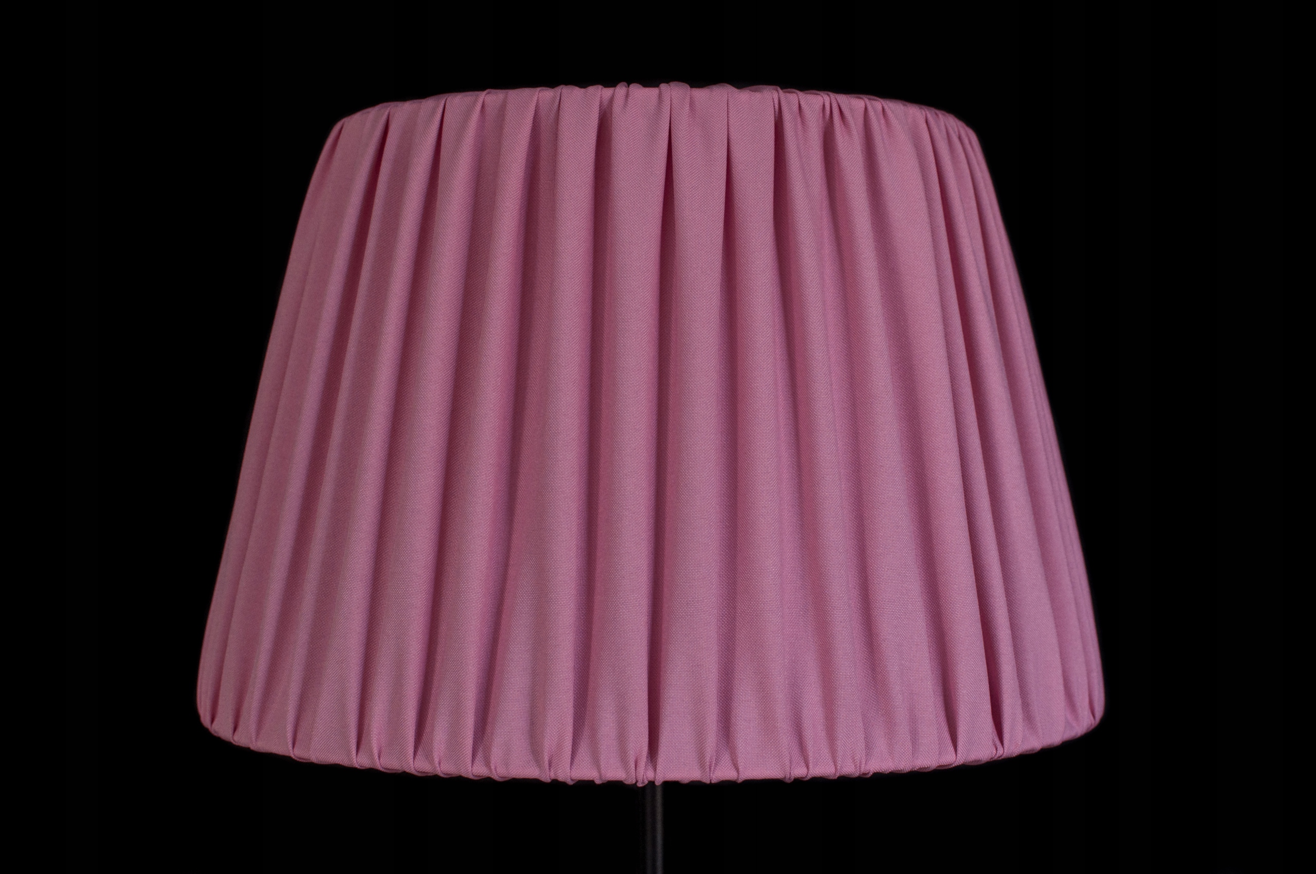 Abażur klosz stożek marszczony 23x34x22 RÓŻOWY Waga produktu z opakowaniem jednostkowym 2 kg