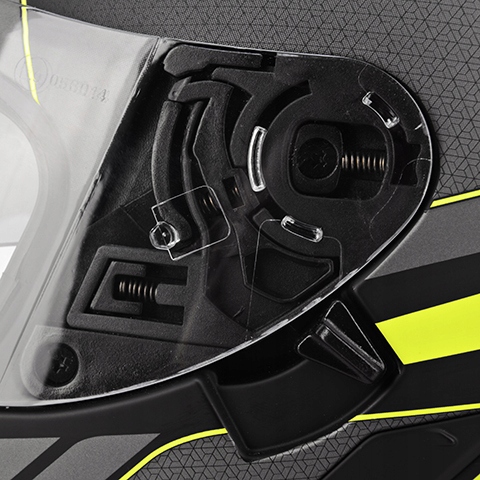 Kask integralny LAZER RAFALE DARKSIDE Yellow M Obwód głowy 57-58 cm