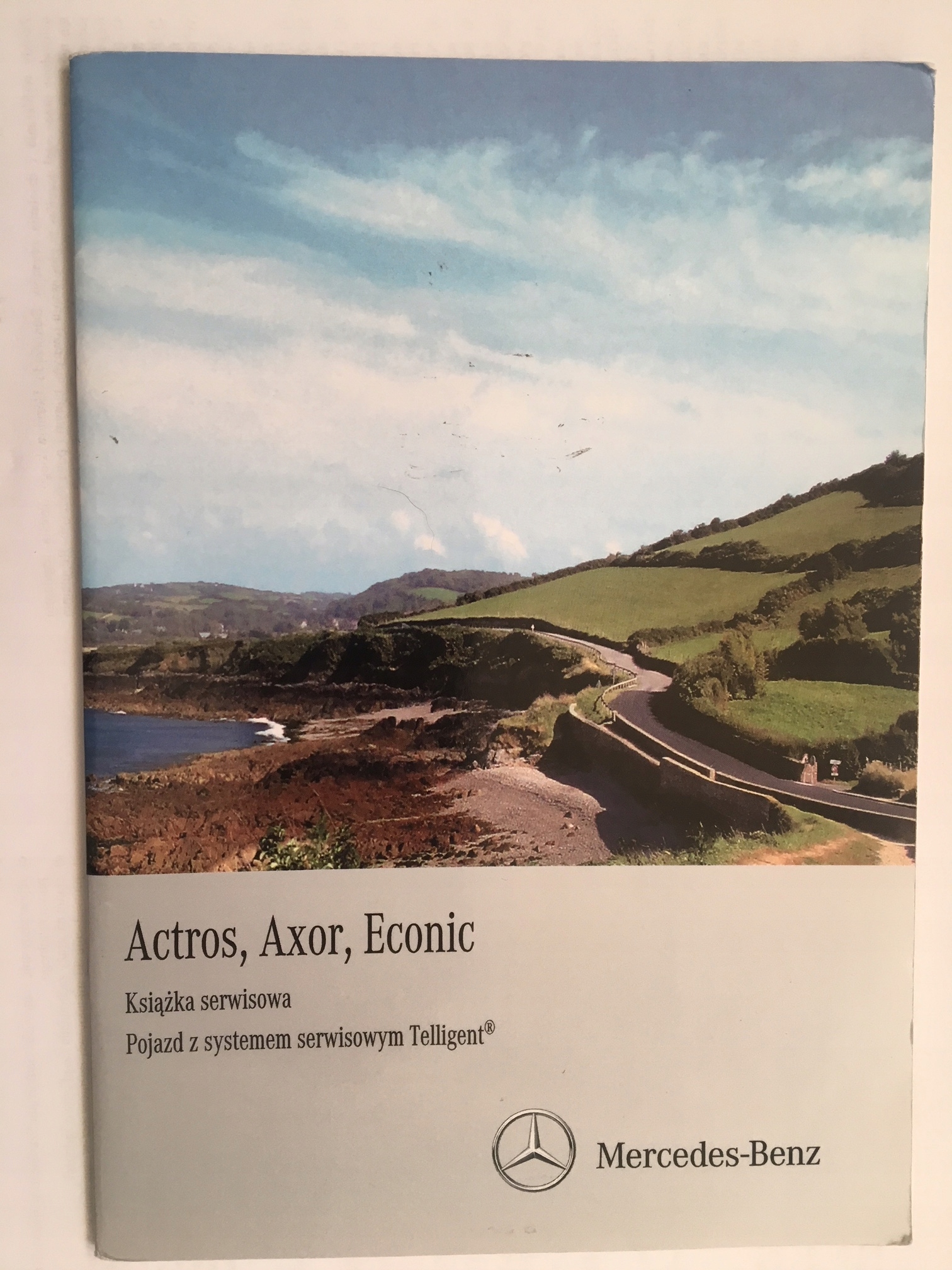 Mercedes ACTROS AXOR ECONIC сервисная книга 2011