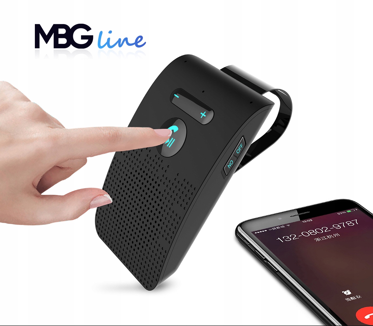 ZESTAW GŁOŚNOMÓWIĄCY BLUETOOTH 4.2 EDR AUTOSTART Marka MBG Line