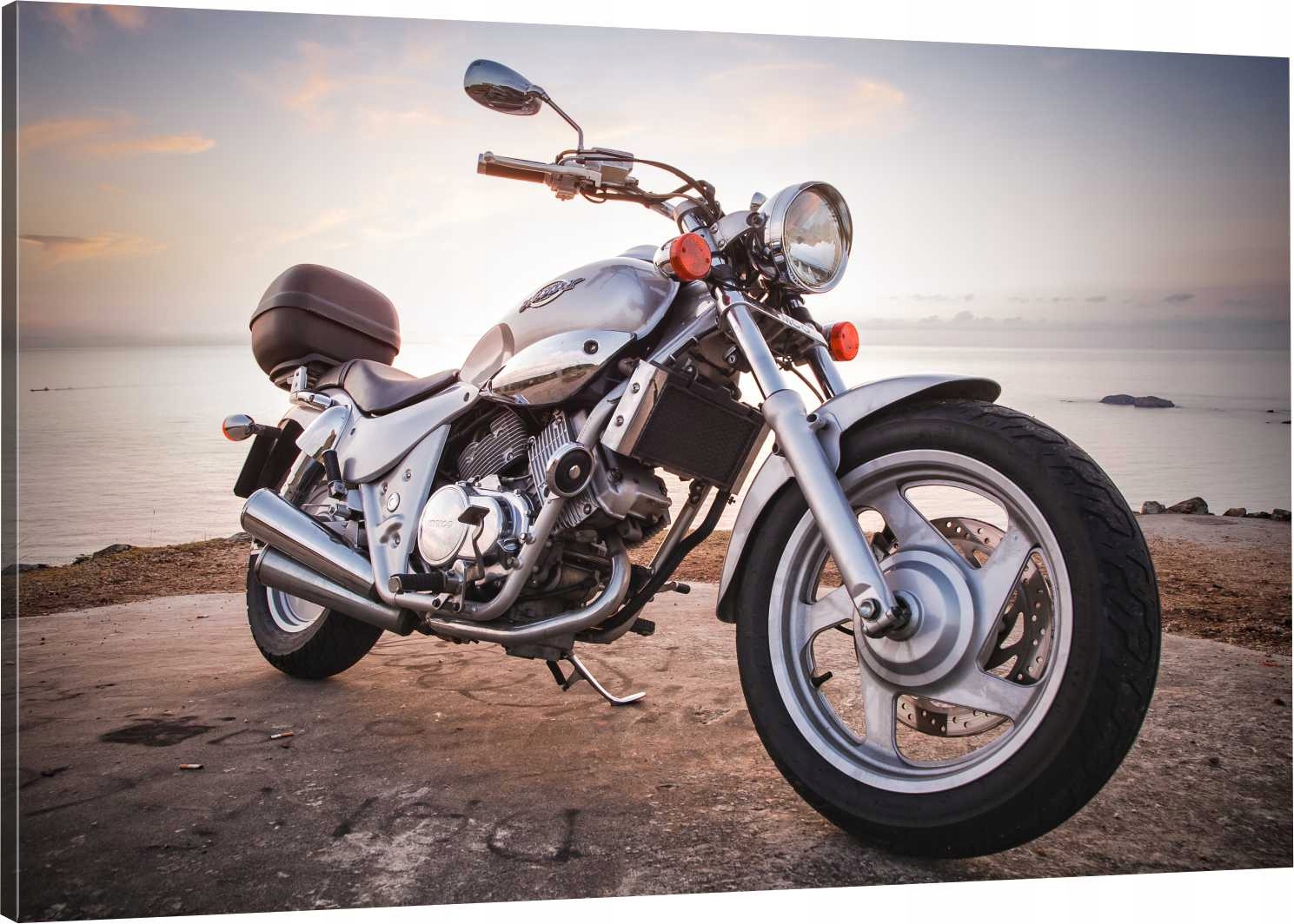 

Obraz Na Płótnie Chopper Stylowy Motor 120x80 Hit