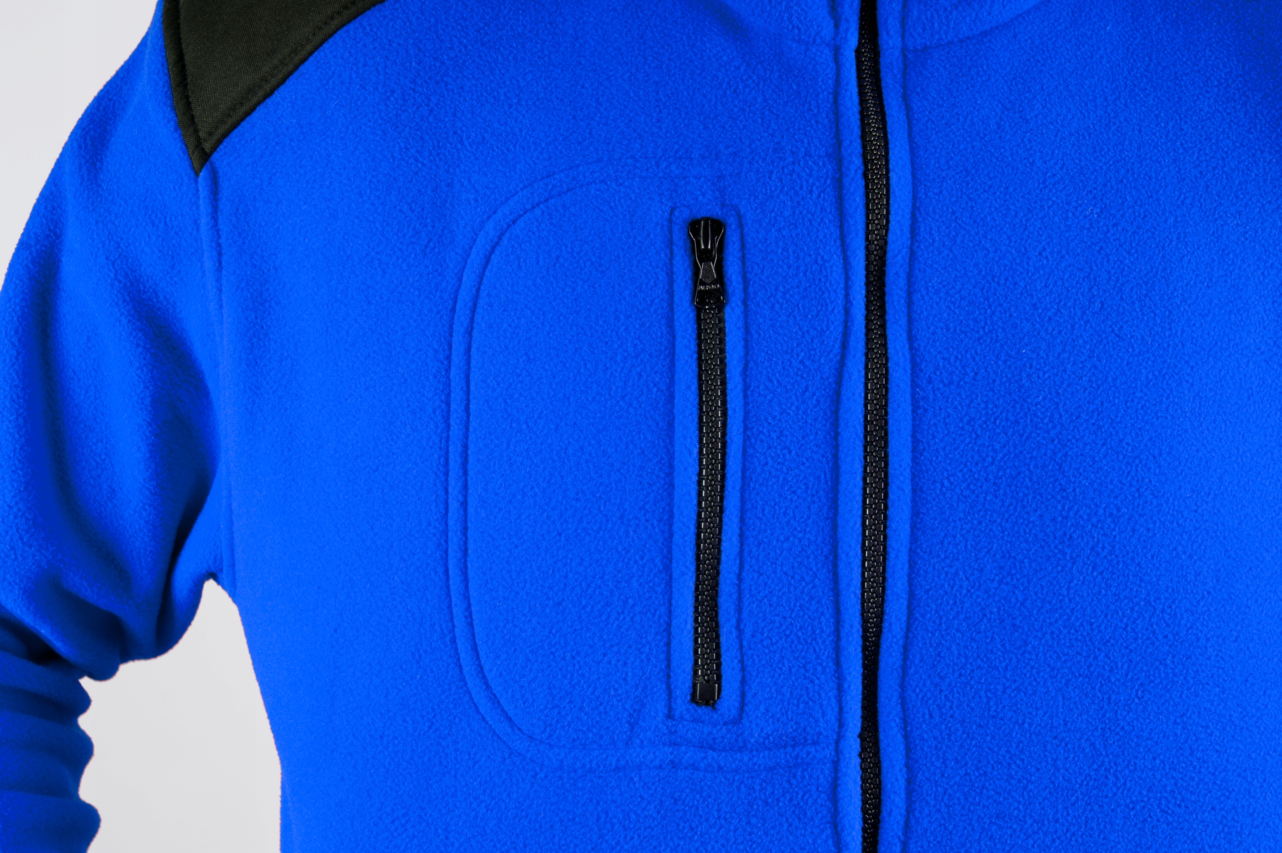 POLAR GRUBY BLUZA POLAROWA ROBOCZA NIEBIESKI XS Rękaw długi rękaw