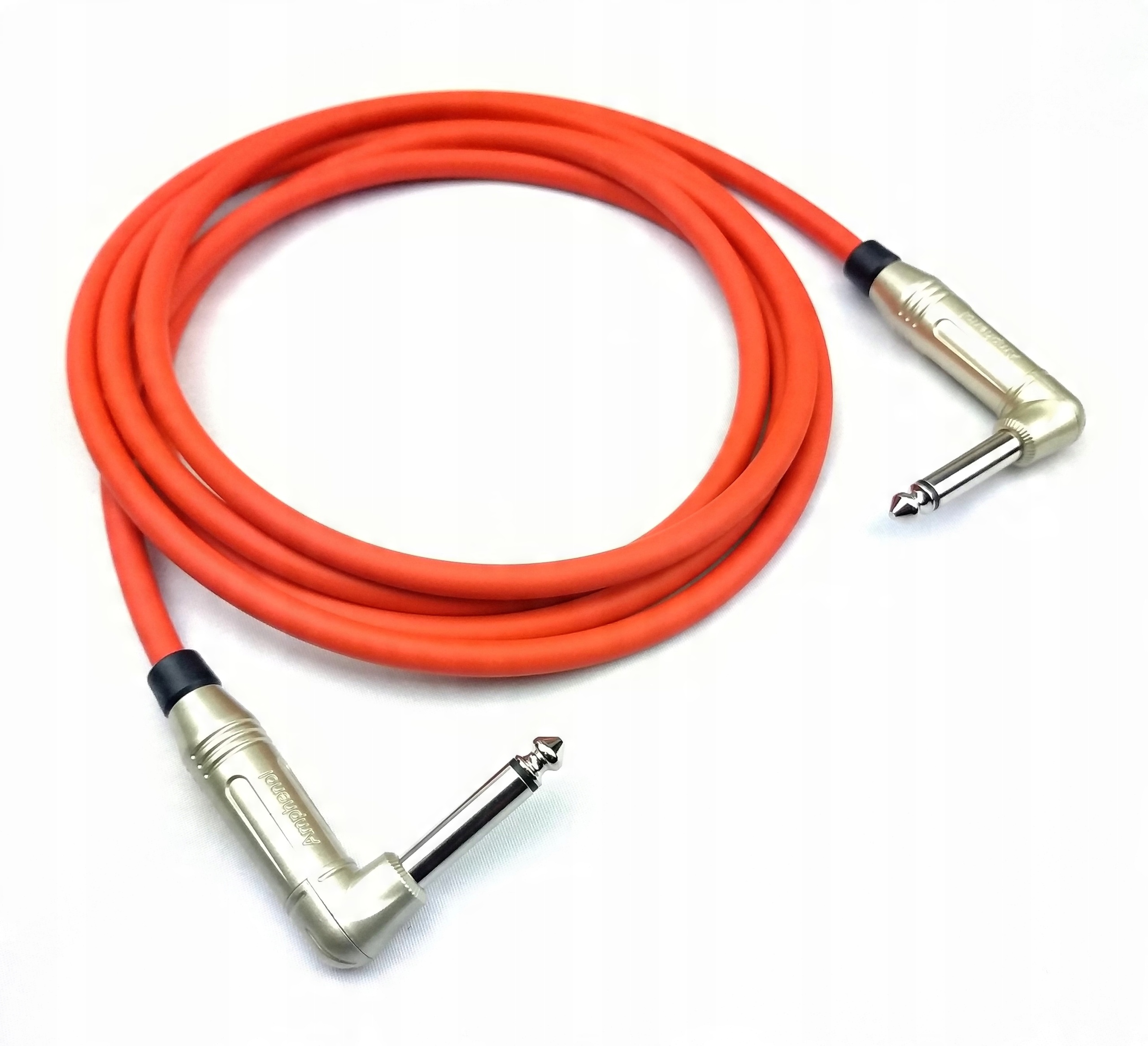

Kabel Gitarowy Klotz 2 x Jack kątowe czerwony 5 m