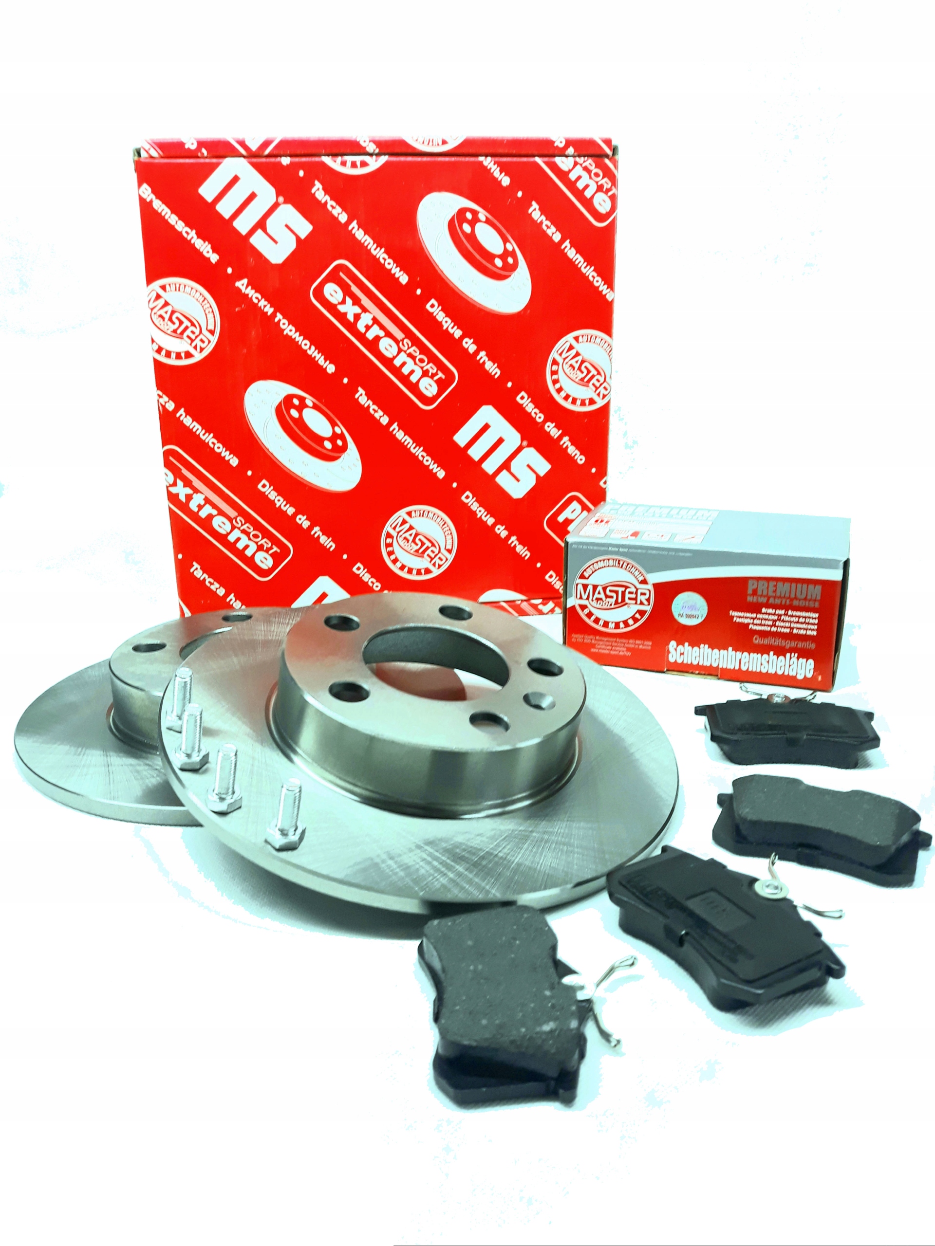 TARCZE KLOCKI TYL DO GOLF 4 IV AUDI A3 LEON FABIA