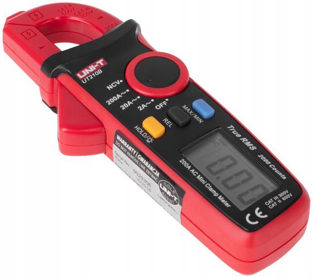 Cyfrowy miernik pradu KIESZONKOWY CEGOWY TrueRMS