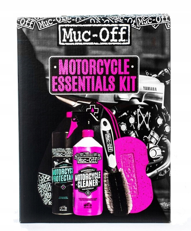 НАБОР ДЛЯ ЧИСТКИ МОТОЦИКЛОВ MUC-OFF ESSENTIALS