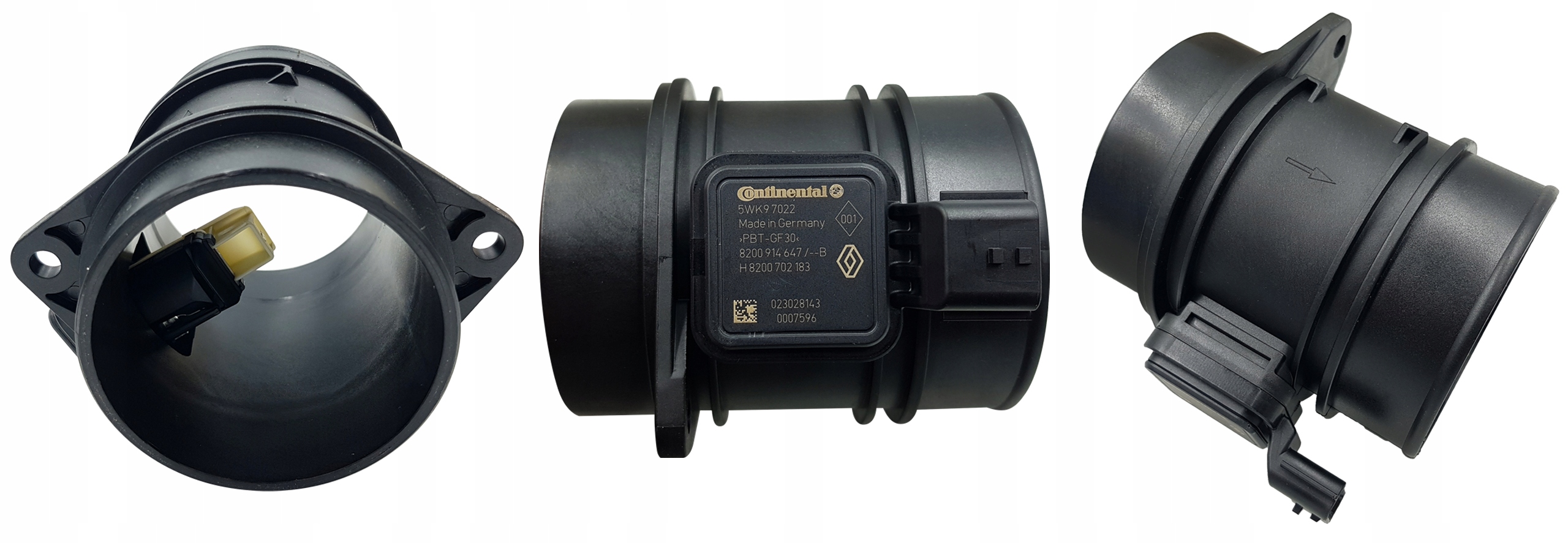 PRZEPŁYWOMIERZ 2.0 DCI 2.3 DCI 5WK97022 ORYGINAŁ Producent części Renault OE