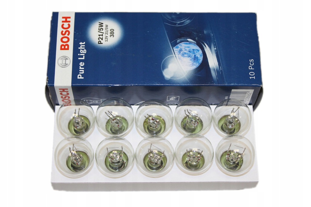 

Bosch Żarówka P21/5W Pure Light 12V 21/5W 10 szt.