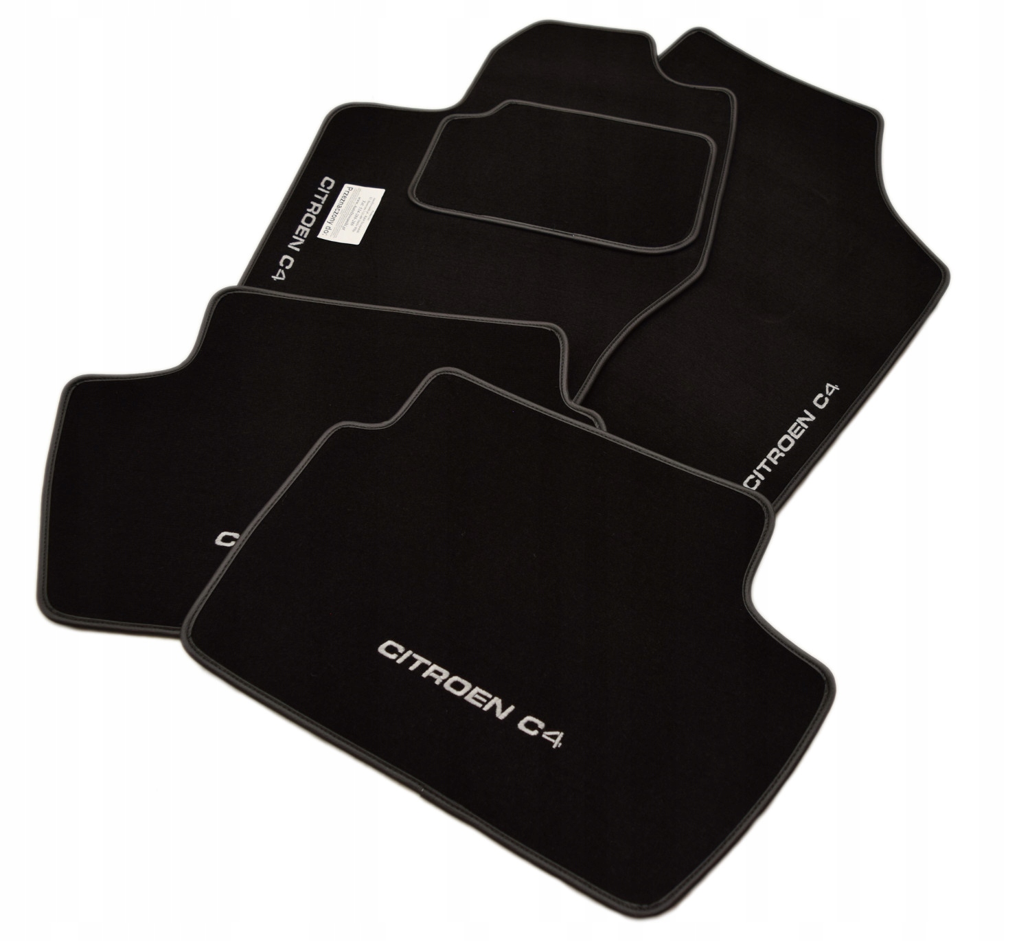 CITROEN C4 2004-2011г. коврики классическая вышивка