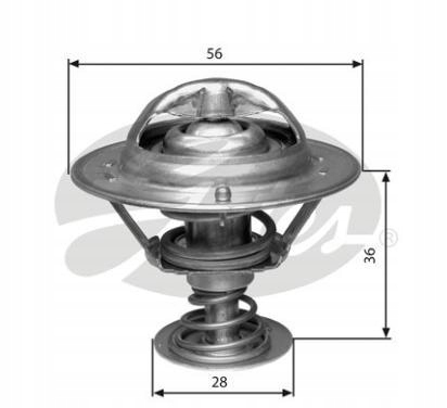 GATES TERMOSTAT TOYOTA AVENSIS/COROLLA/HIACE/PREVI Producent części Gates