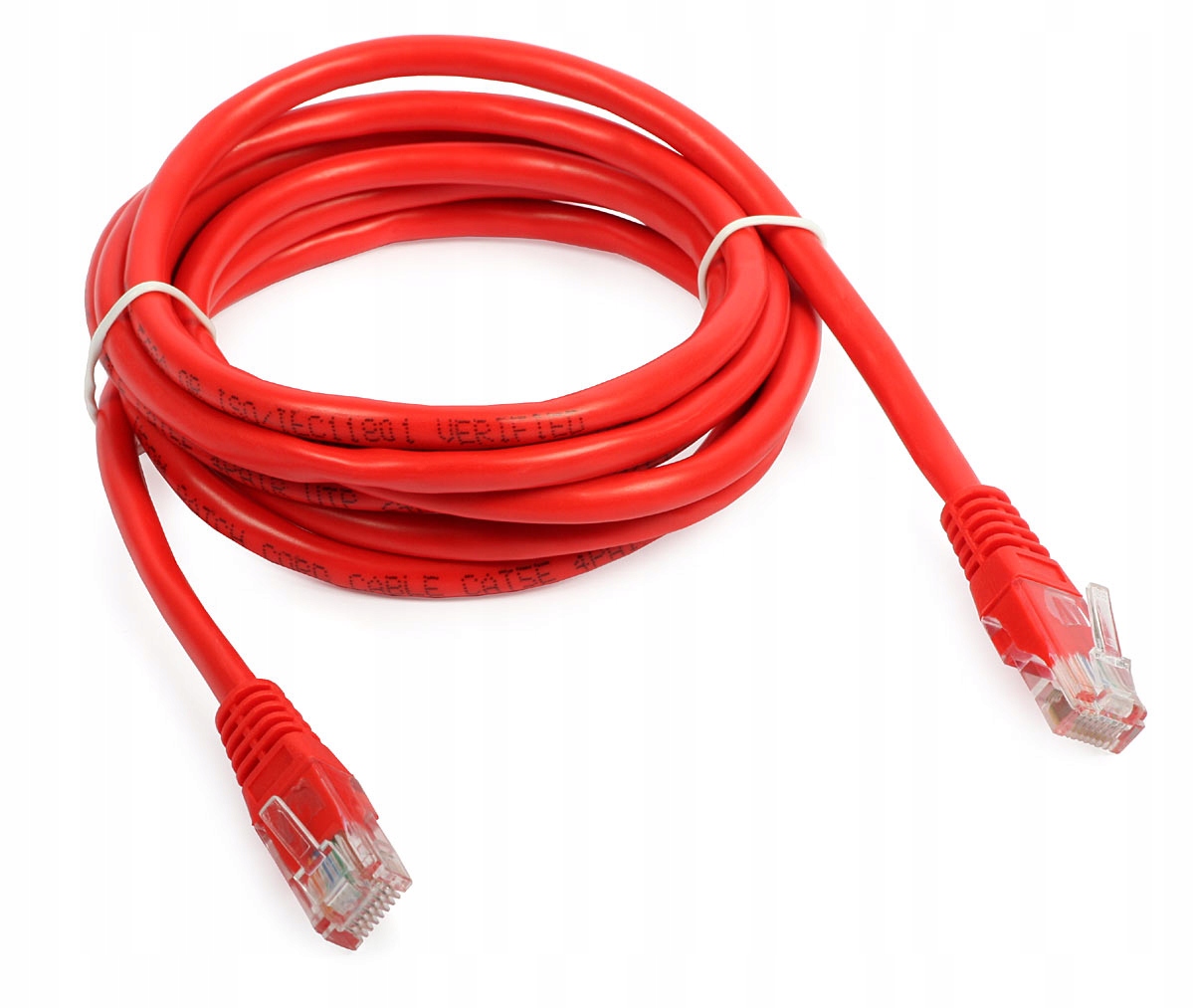 

Kabel Lan Patchcord Utp 2m kat. 5e RJ45 czerwony
