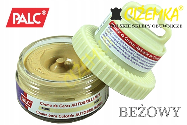 PALC PASTA KREM WOSKOWY DO SKÓR BUTÓW BEŻOWY Marka inna