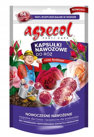 

Kapsułki Róża 14szt Nawóz Odżywka Do Róż Agrecol