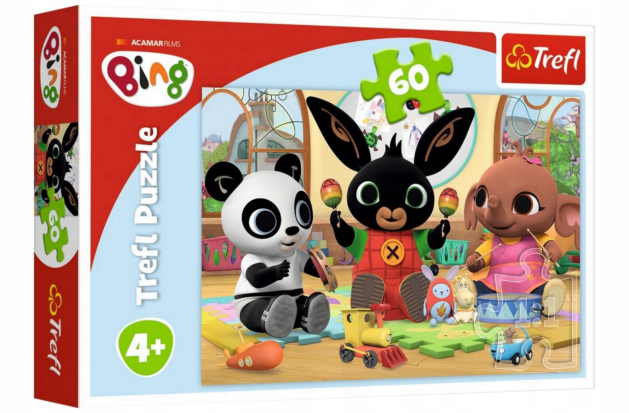 

Trefl Puzzle W rytmie Binga 60 el. 17342