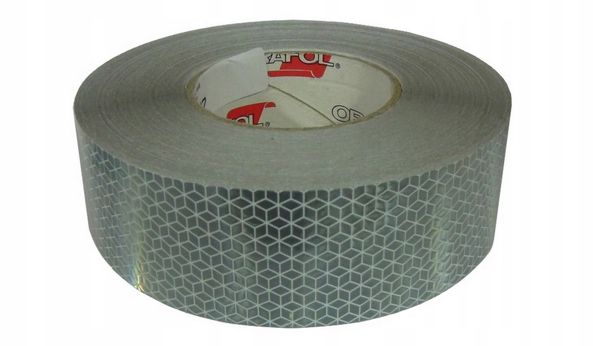 Біла Світловідбиваюча стрічка Orafol 50 МБ контейнерів